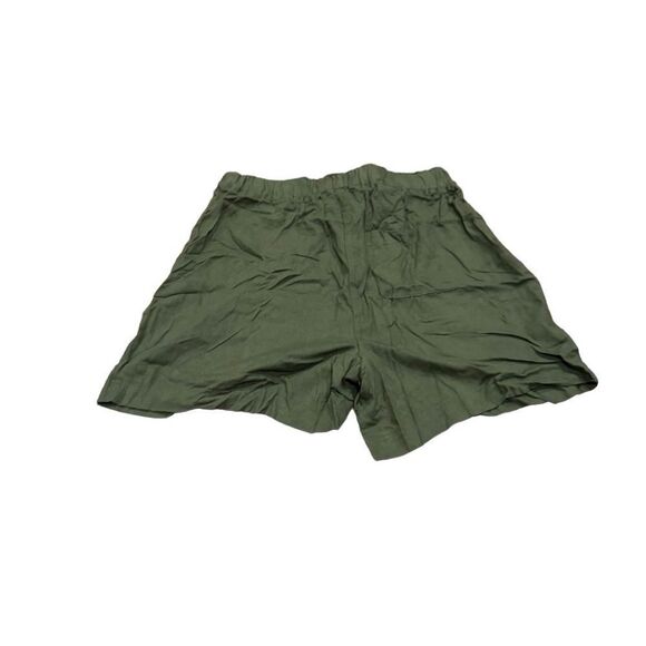 BCBG BCBGeneration paper bag high waist army shorts Sz Large NWOT MSRP $89 - Picture 3 of 6